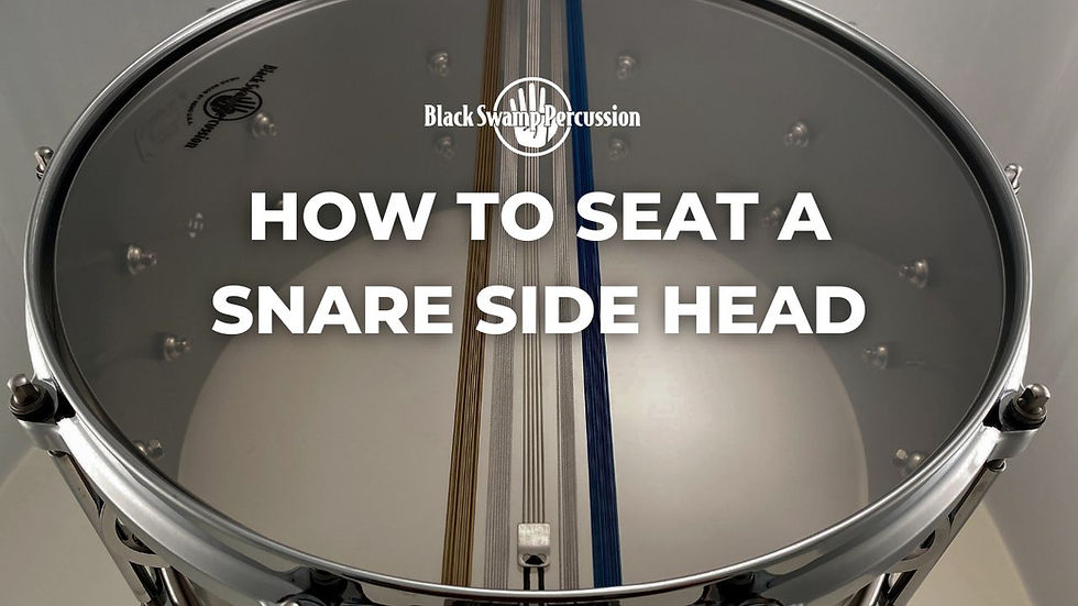 How to Seat a Drum Head on an Orchestral Snare Drum