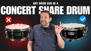Transform Any Snare into a Concert-Ready Orchestral Snare Drum