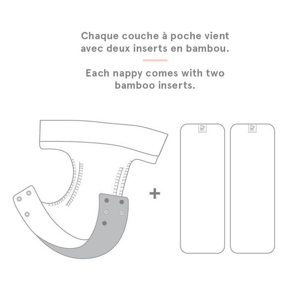 La Petite Ourse Pocket Nappy The Norfolk Nappy Co