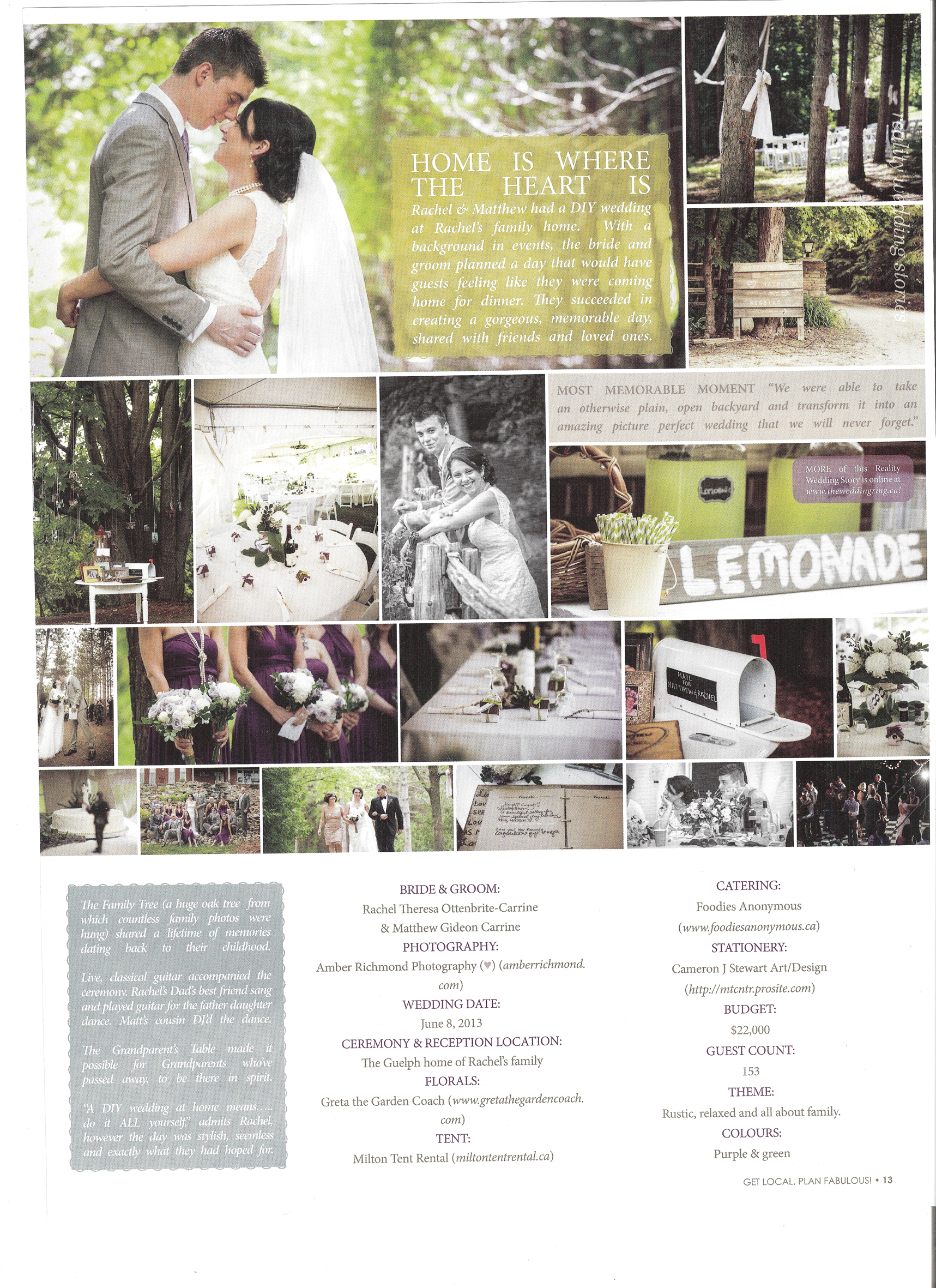 guelph caterers, wedding caterers guelph