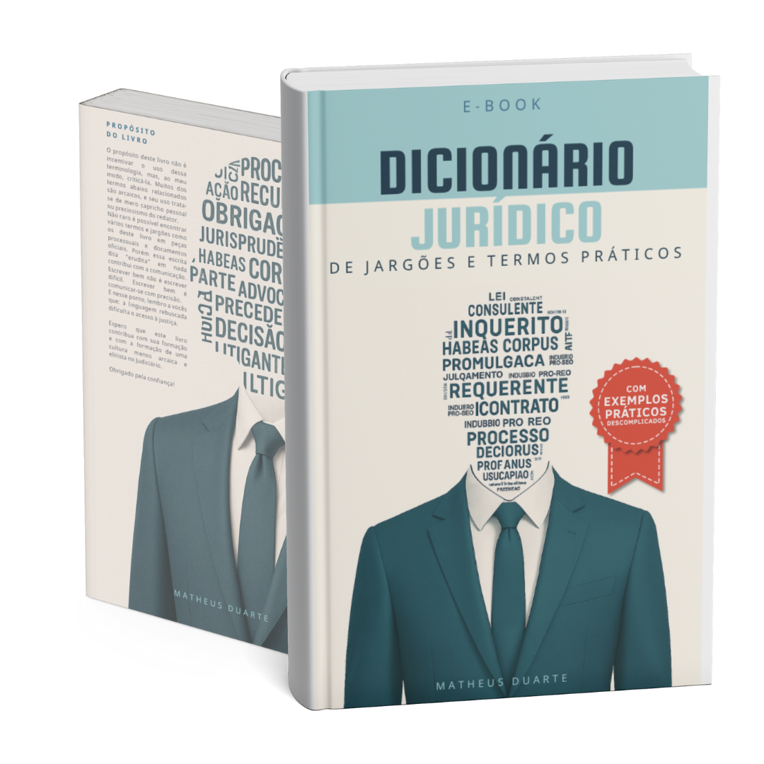 Mockup do Dicionário Jurídico Prático