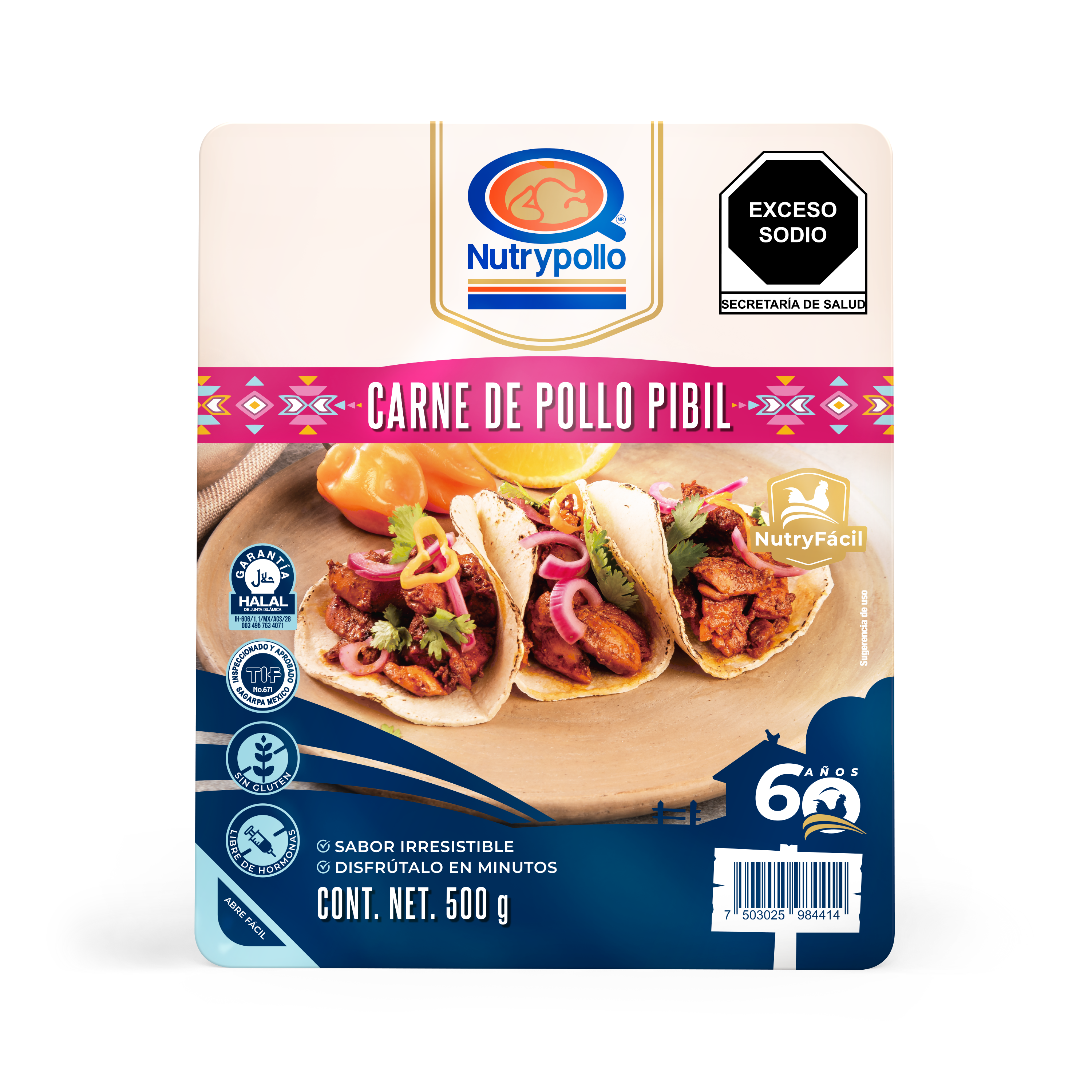 Carne de Pollo Pibil
