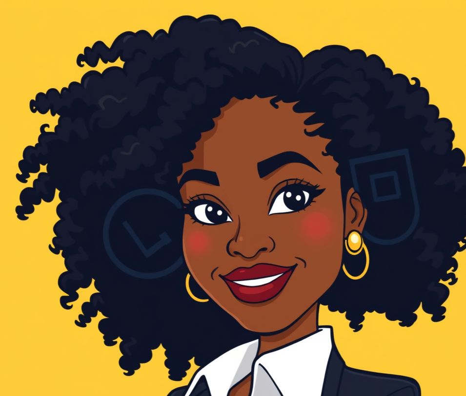 Professional cartoonish woman headshot for linkedin.jpg