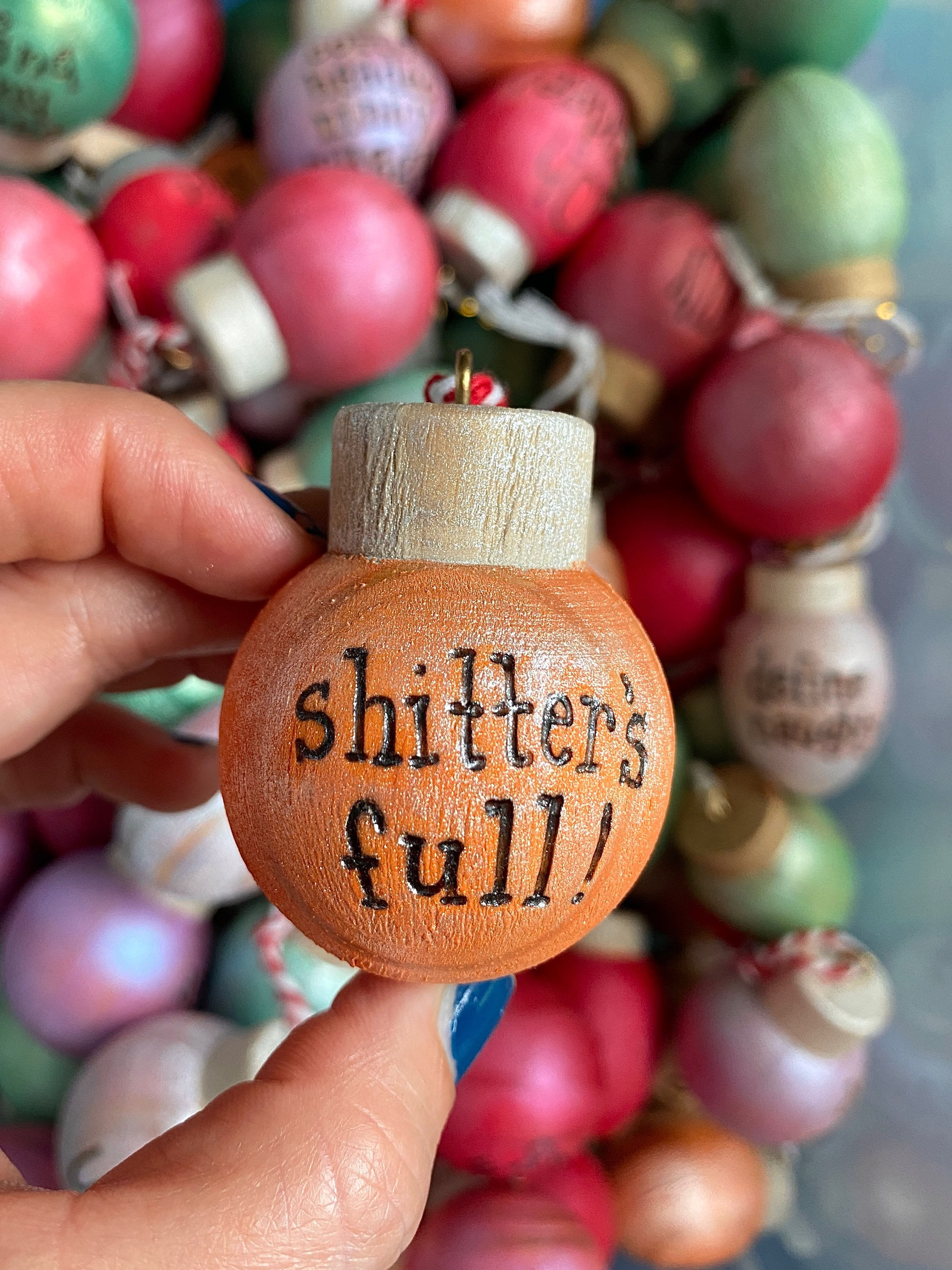 Shitter's Full Ornament