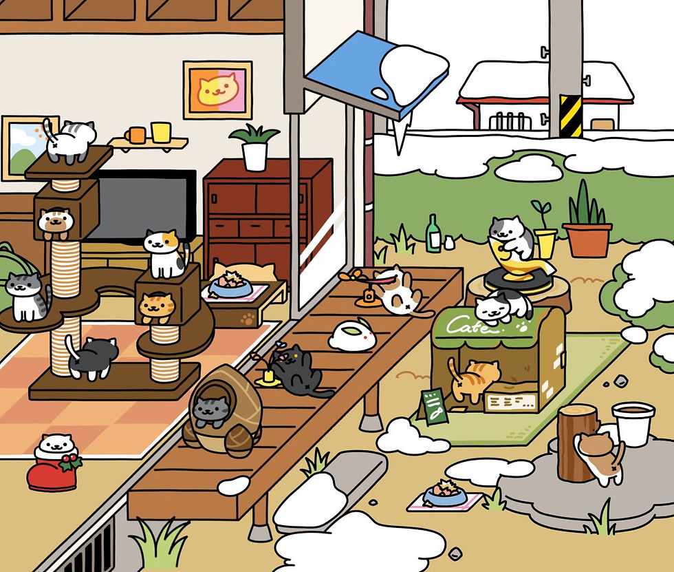 Whee many cats!