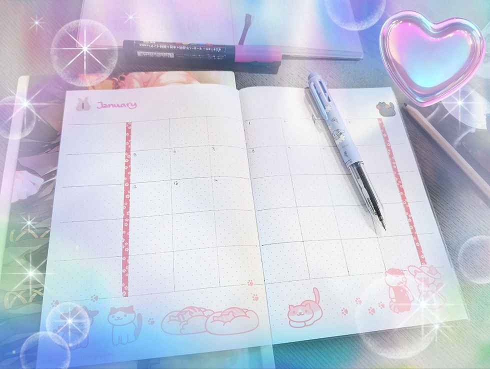 This book was printed in 2017, and I finally decided to turn it into my 2026 planner earlier this week! 💜