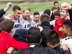 Men’s Soccer Scores Late to Beat Bryant 1-0 Sunday