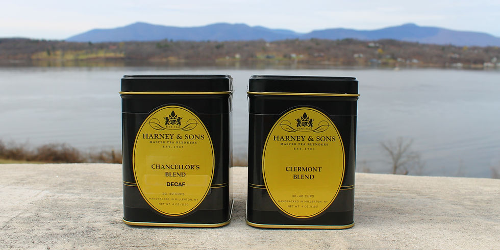 Chancellor's Blend and Clermont Blend tea, available in Friends of Clermont online gift shop