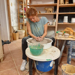 Tages-Workshops an der Töpferscheibe