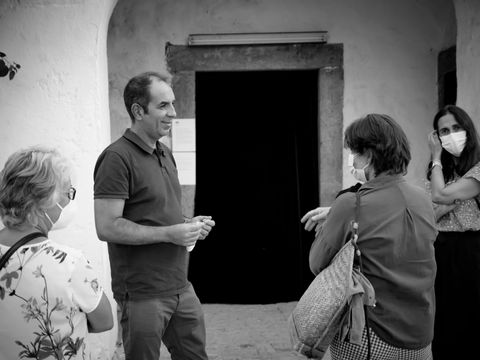 Exposição Entre Vazios de Bertílio Martins, Associação 289, Pontes de Marchil, Faro, 2021. 