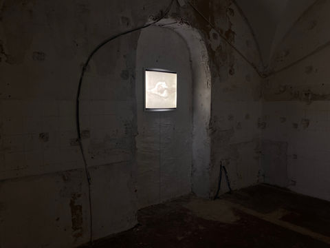 Exposição Nuvens de Ruído de Joana R. Sá, Associação 289, Pontes de Marchil, Faro, 2022.