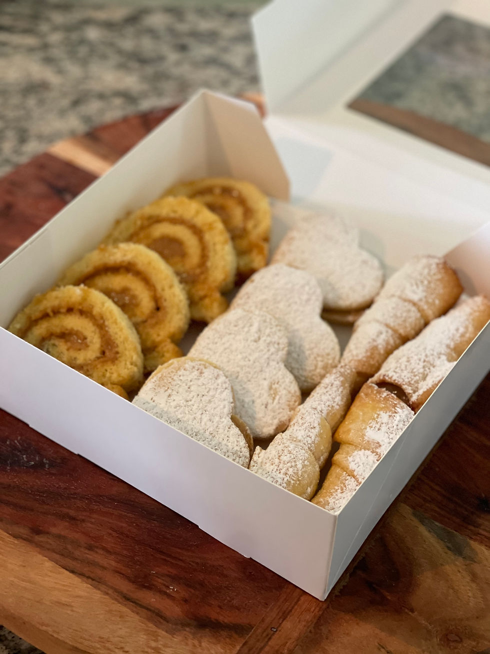 Arranged Food and Objects