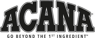 Acana Go Beyond the 1st Ingredient