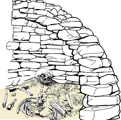 Historical reconstruction illustration