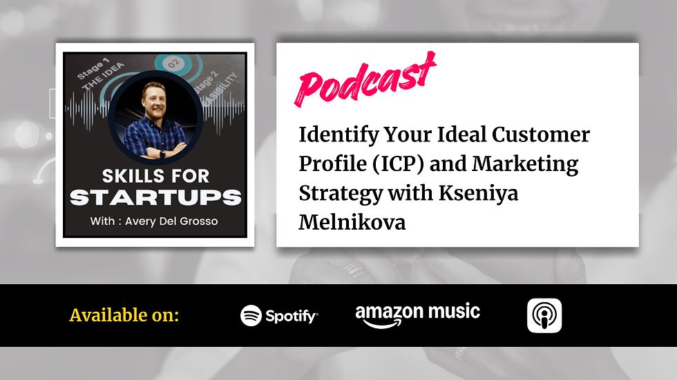 Podcast: Skills for Startups: Discover Your Ideal Customer Profile
