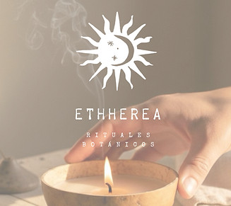 Ritual con vela artesanal en jícara, limpieza energética con plantas naturales Ethherea
