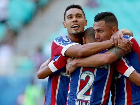 Bahia faz 3 a 0 no Juazeirense e pega o Vitória na decisão