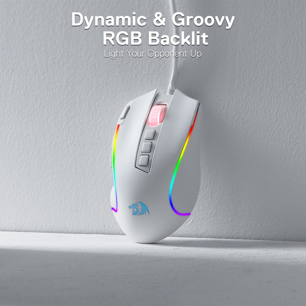 Thumbnail: Redragon M612 Predator RGB Gaming Mouse 8000 DPI Wired Optical with 11 Programma