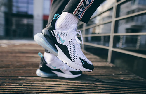 nike air max 270 dusty cactus on feet