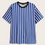 Thumbnail: CONTRAST NECK STRIPED TEE