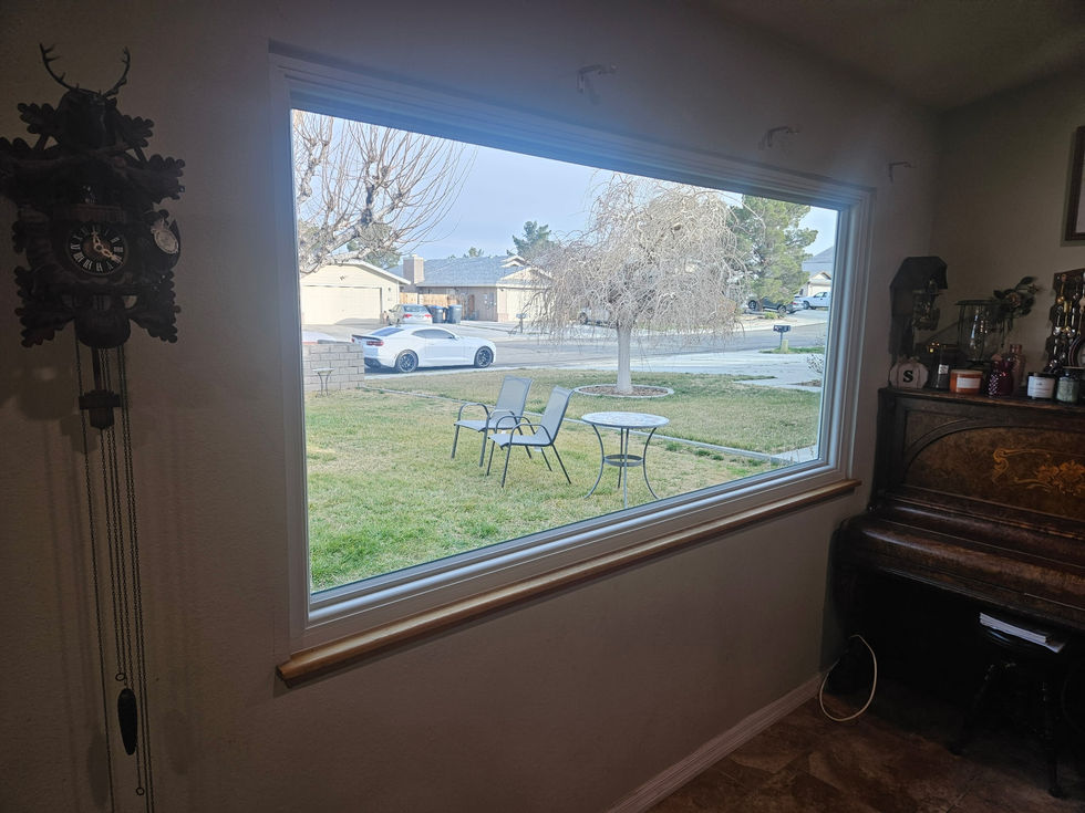 Ridgecrest living room window