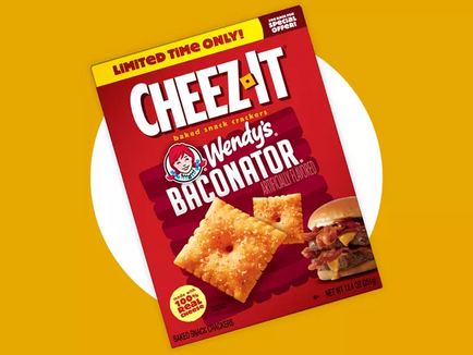 Wendy's Baconator Introduced in Snack-Sized Format With Cheez-It’s New Flavor