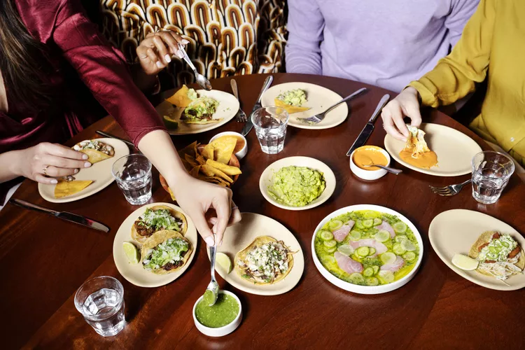 In a unique one-night collaboration at Hellbender, Chef Yara Herrera and Martha Stewart provide a culinary experience that embodies admiration, culture, and creativity.. Credit: Courtesy of Liz Clayman