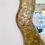 Miniature : Angelo Bragalini free form wall mirror, circa 1970, Italy.