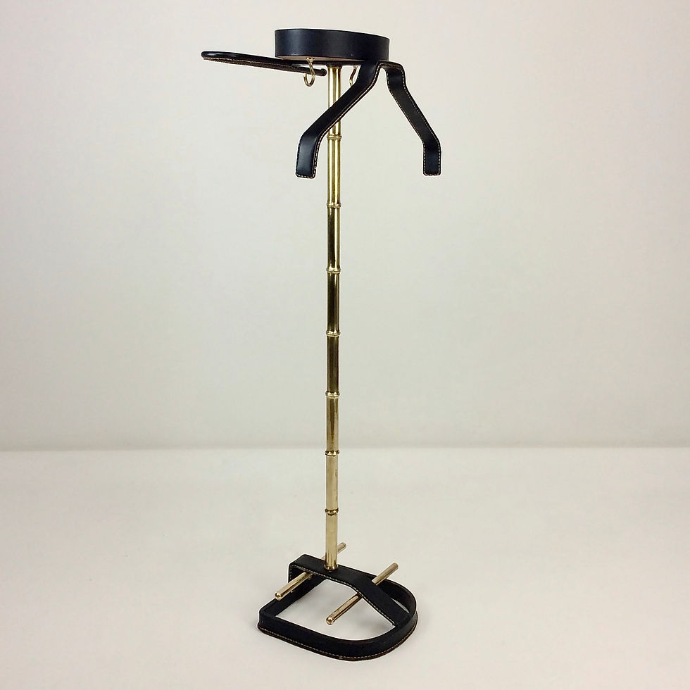 Jacques Adnet Valet Muet, circa 1960, France.