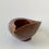 Miniature : Decorative Large Shell-Shaped Wooden Dish, circa 1950, France.