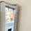 Miniature : Elegant Mid-Century Chromed Frame Mirror, circa 1950, Italy.
