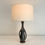 Miniature : Met De Penninghen Antropomorphic Ceramic Table Lamp, circa 1950, France.