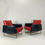 Miniature : Pair of Prelude Armchairs by Louis Paolozzi for Zol, circa 1958, Italy.