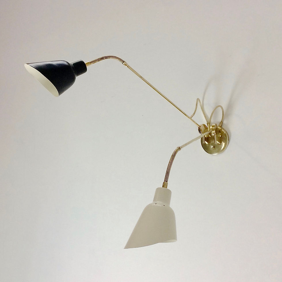 Miniature : Angelo Lelli Wall Light for Arredoluce, circa 1952, Italy.