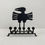 Miniature : Bertil Vallien Rare Crow Fireplace Grate for Boda Smide, circa 1960, Sweden.