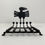 Miniature : Bertil Vallien Rare Crow Fireplace Grate for Boda Smide, circa 1960, Sweden.