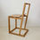 Miniature : Post-Modern Wood Chair, circa 1980, Italy.