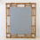 Miniature : Large Decorative Mid-Century Bamboo Mirror, circa 1970, Italy.