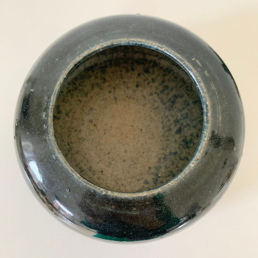 Miniature : Antoine De Vinck Stamped Ceramic Pot circa 1975, Belgium.