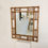 Miniature : Large Decorative Mid-Century Bamboo Mirror, circa 1970, Italy.