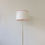 Miniature : Mid-Century Brass Floor Lamp, circa 1950, France.