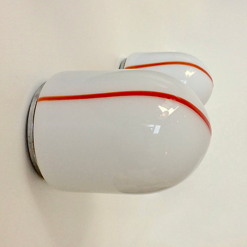 Murano Pair of Sconces, Renato Toso for Leucos, circa 1972, Italy.