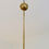 Miniature : Brass and Glass Ceiling Lamp, circa 1960, Italy.