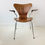 Miniature : Arne Jacobsen Rosewood Chair n°3207 by Fritz Hansen, circa 1955, Denmark.