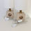 Miniature : Pair of Travertine Table Lamps by Giuliano Cesari, circa 1970, Italy.
