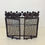 Miniature : Bertil Vallien Rare Wrought Iron Fire Screen, circa 1960, Sweden