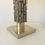 Miniature : Luciano Frigerio Bronze and Brass Lamp, circa 1970, Italy.