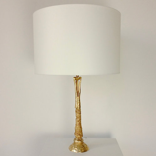 Bronze Table Lamp by Pierre Casenove for Fondica, circa 1990, France.