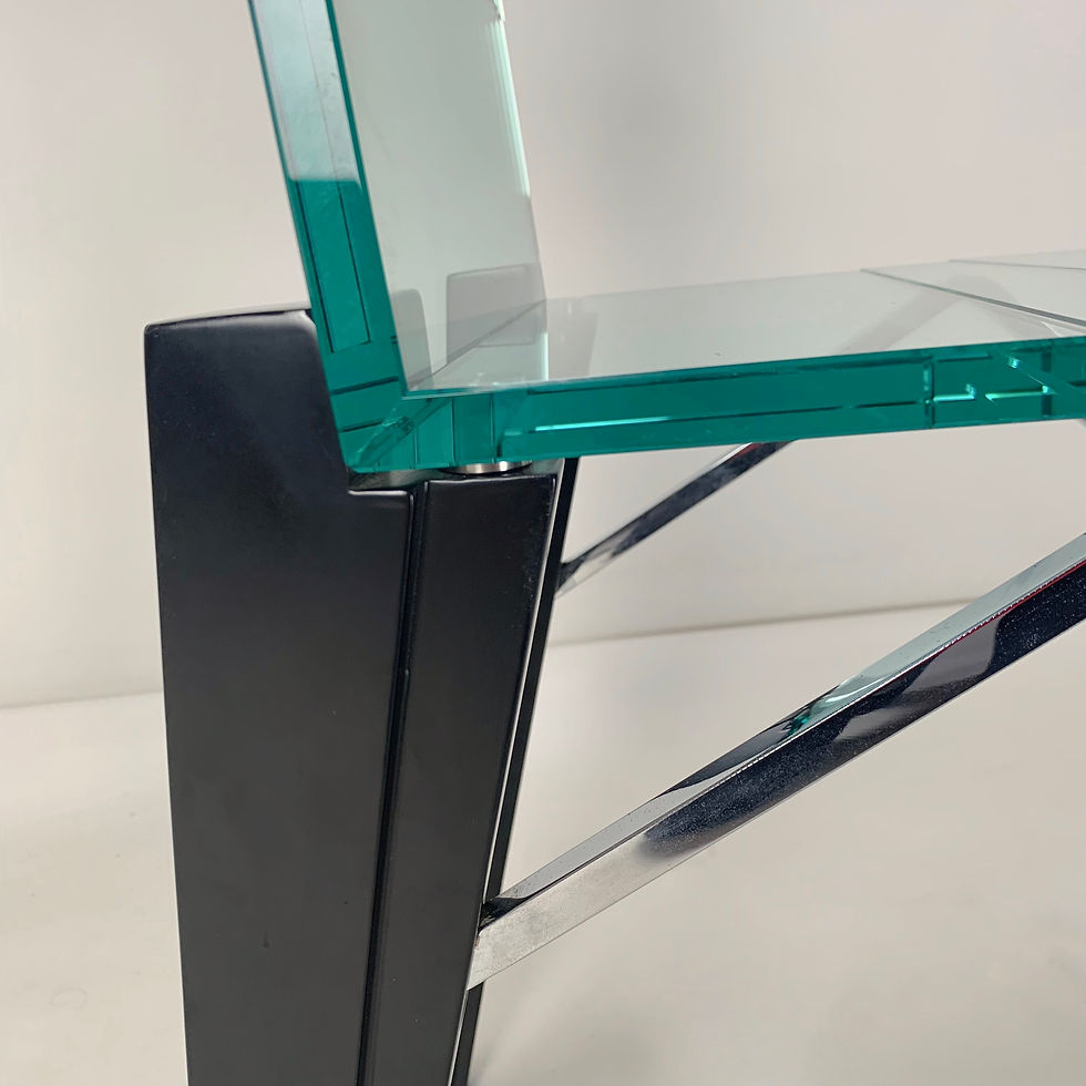 Miniature : Luigi Serafini "Sed" Chair by Tonelli, 1989, Italy.
