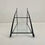Miniature : Gilles Derain Black Metal and Glass Bar Cart for Lumen circa 1980, France .